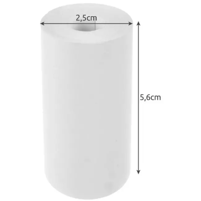 Izoxis Thermische Papierrollen voor Mini Printers - Set van 5
