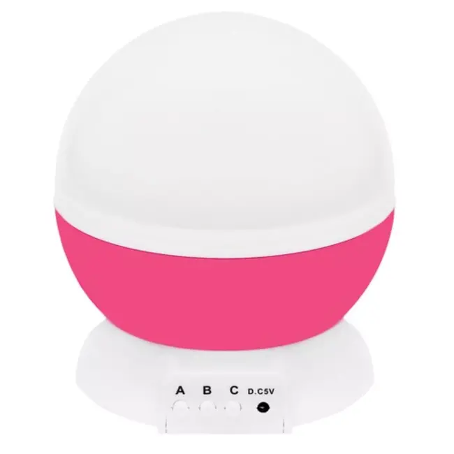 Izoxis Roze Lamp met Projector - Creëer een Betoverende Slaapkamer