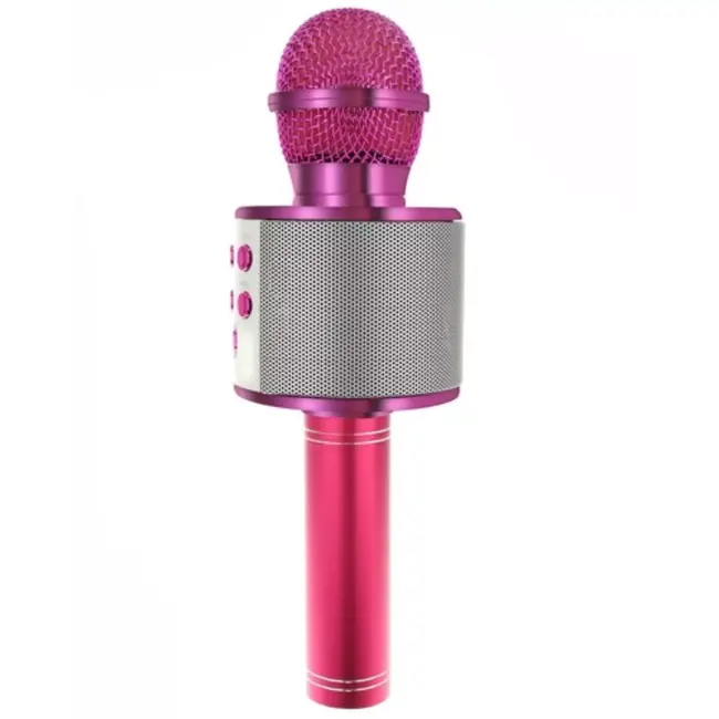 Izoxis Roze Karaoke Microfoon - Draadloze Zangpret voor Iedereen