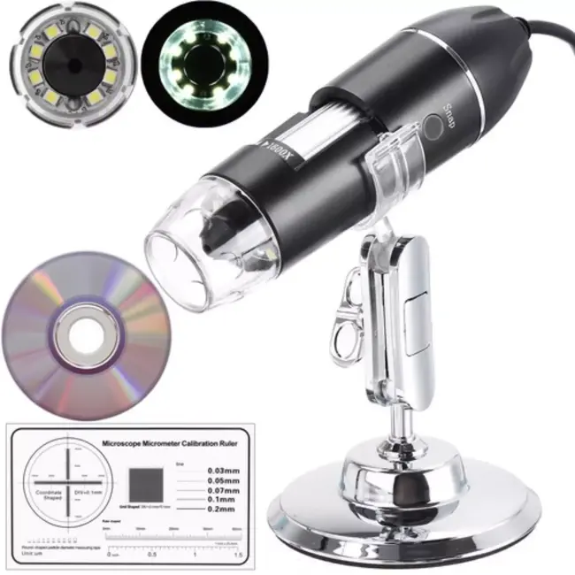 Izoxis USB Digitale Microscoop 1600x: Een Venster naar de Microscopische Wereld