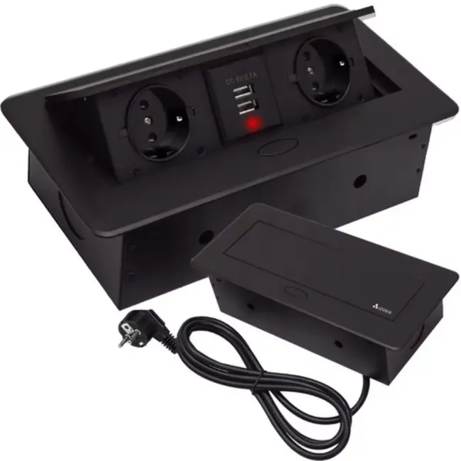 Izoxis Inbouwbare USB Stopcontact: Stijl en Functionaliteit voor Elk Oppervlak