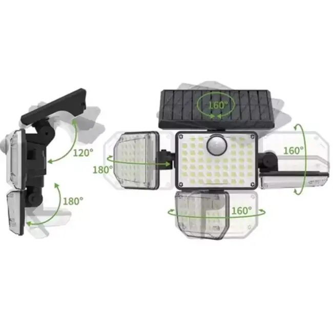 Izoxis Solar LED-lamp: Duurzame Verlichting met Bewegingssensor