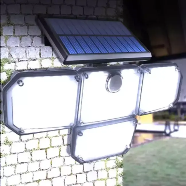 Izoxis Solar LED-lamp: Duurzame Verlichting met Bewegingssensor