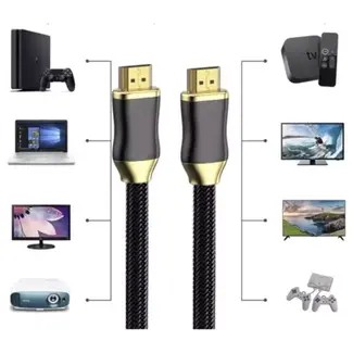 Izoxis HDMI 2.1 Kabel 3m: Ervaar 8K en 4K op Zijn Best