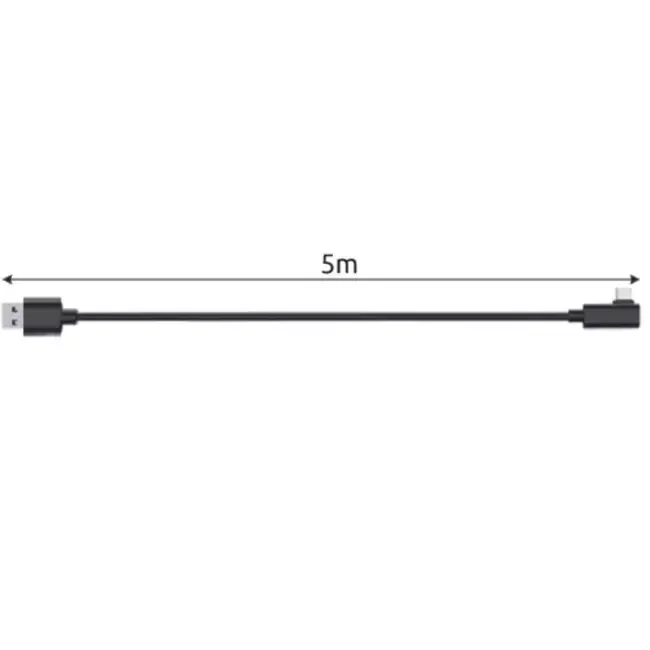 Izoxis Lange USB-A naar USB-C Kabel 5M - Snel en Duurzaam Laden