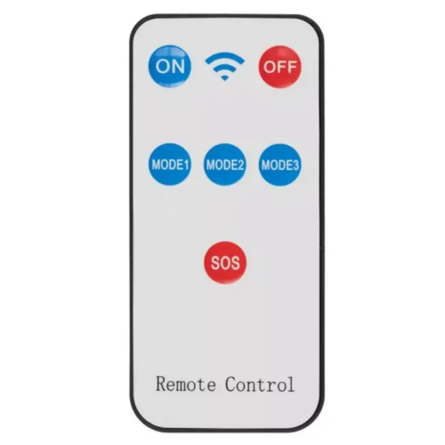 Izoxis Solar Buitenlamp - Zonneenergie met Sensor - 4 Modus - met Afstandsbediening