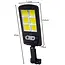 Izoxis Solarlamp - Straatverlichting - 120 COB LEDs - Bewegingssensor - IP65 Waterdicht