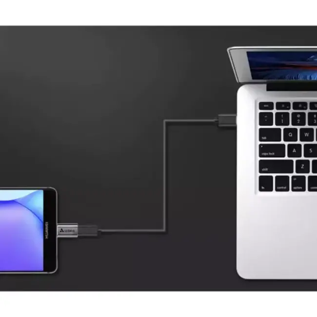 Izoxis OTG Adapter - Micro USB 2.0 naar Type-C - Data en Opladen
