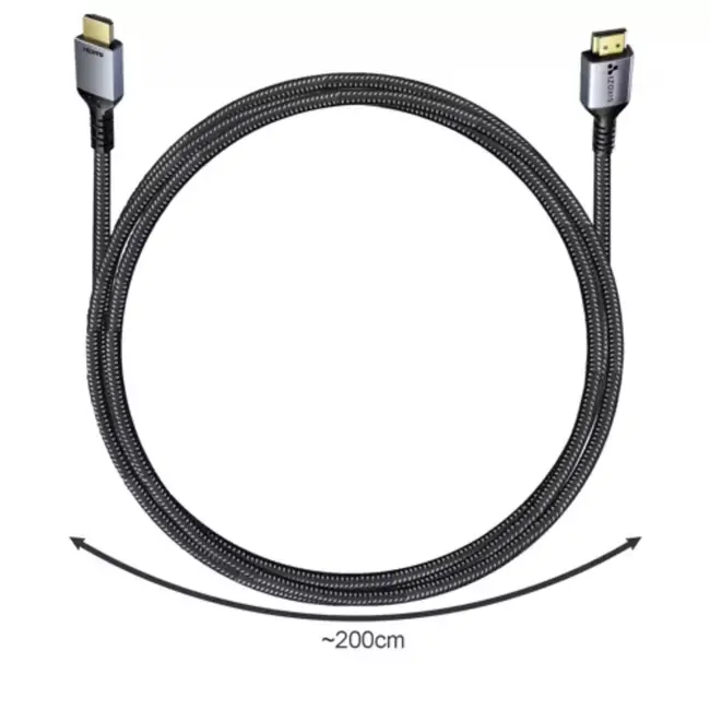 Izoxis Premium HDMI 2.1 Kabel - 200 cm - 8K 60Hz - High Speed Dataoverdracht