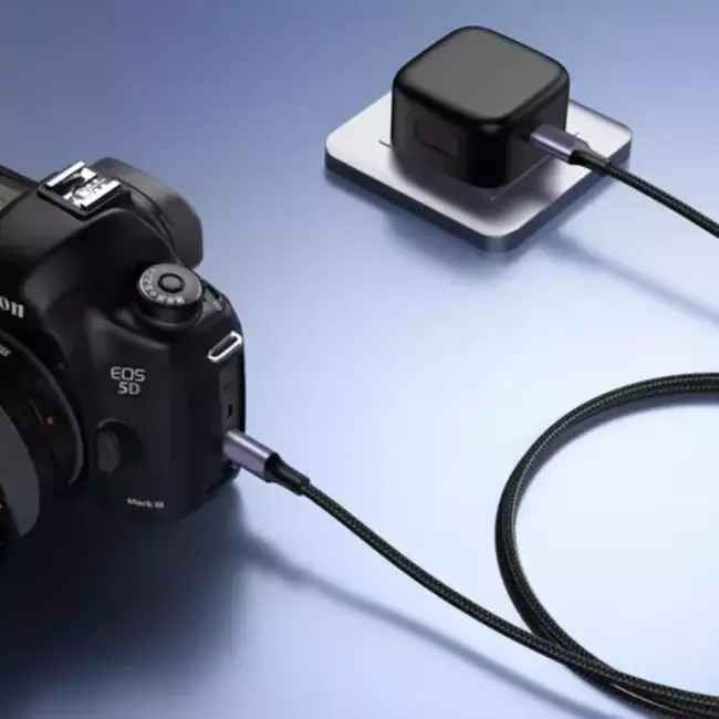 Izoxis USB Type-C Kabel - 2 meter - 100W PD - Snel Opladen en Data