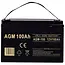 Ruhhy AGM Accu - 12V 100Ah - Onderhoudsvrij - Geschikt voor Zonne-energie en UPS