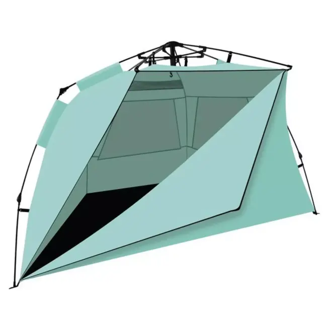 Trizand Strandtent - 252x135x145: Bescherming tegen Zon en Wind, UV-bestendig!