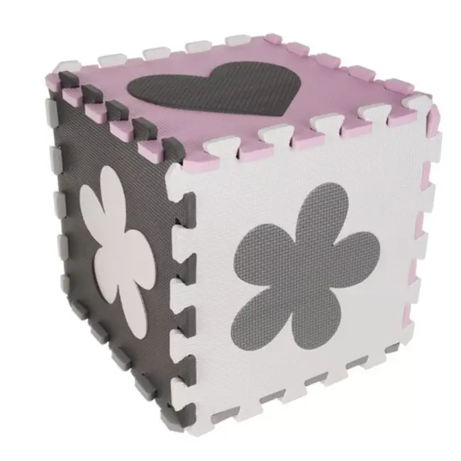 Kruzzel Educatieve Puzzelmat voor Creatief Speelplezier - Veilig & Kleurrijk