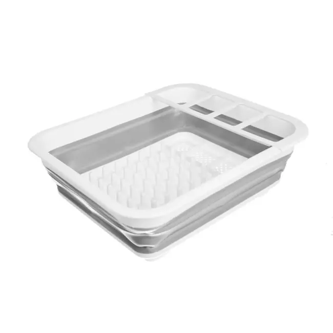 Ruhhy Opvouwbare Siliconen Afdruiprek - Perfect voor Compacte Keukens