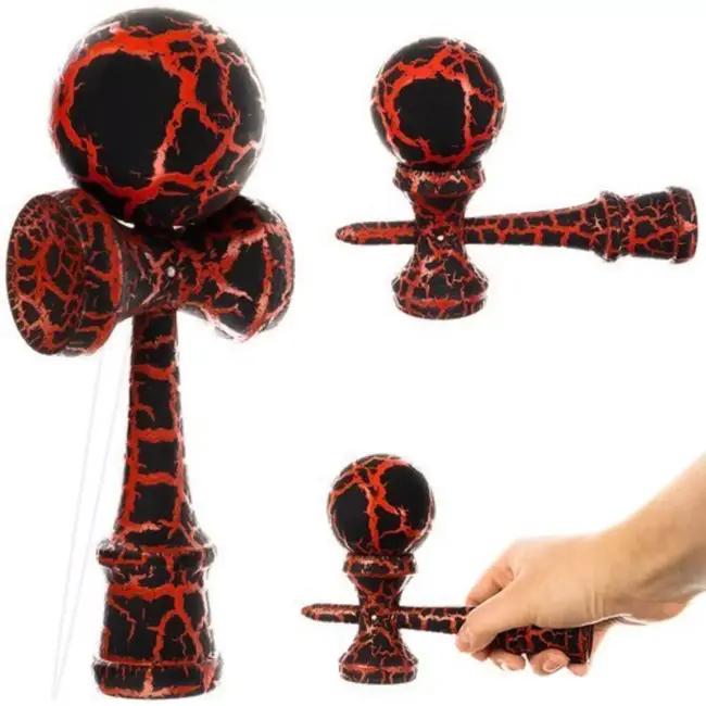 Ruhhy Houten Kendama: Perfecte Uitdaging voor Behendigheid en Concentratie