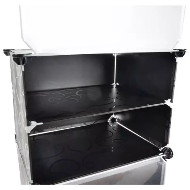 Ruhhy Modulaire Schoenenrek - Metaal/Kunststof - 6 Niveaus