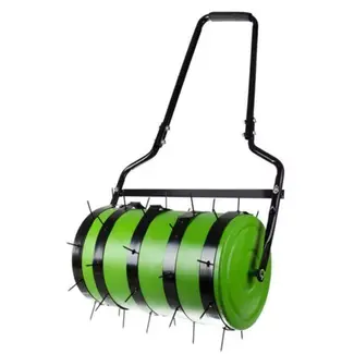 Ruhhy Tuin Grasroller met Spikes - Perfect voor Gazononderhoud