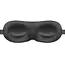 Ruhhy Oogmasker voor Slapen - Incl. Oordopjes - Zwart