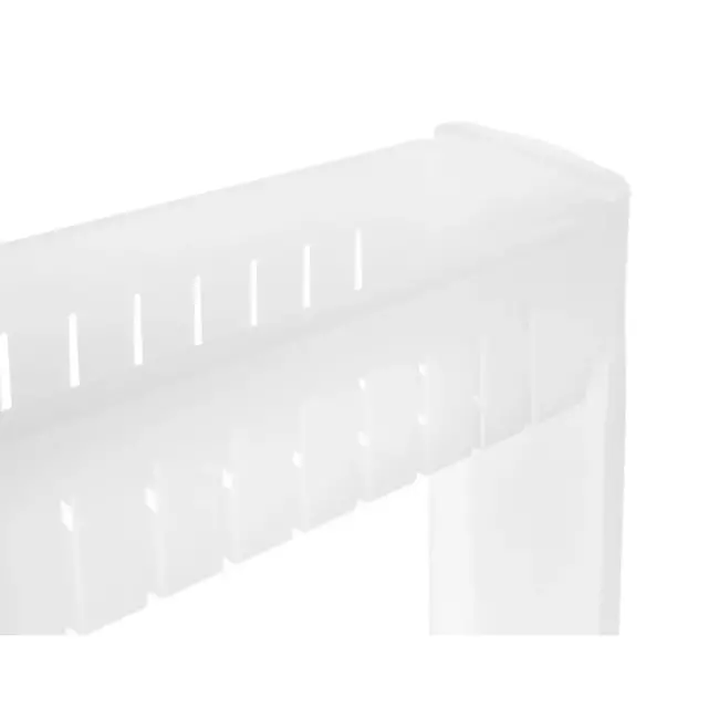 Ruhhy Mobiele Keukenplank op Wielen - Kunststof - Wit