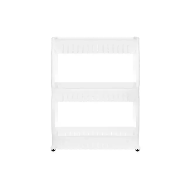 Ruhhy Mobiele Keukenplank op Wielen - Kunststof - Wit