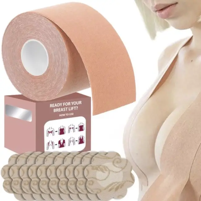 Soulima Borstliftende/Ondersteunende Tape - 5 meter - Beige