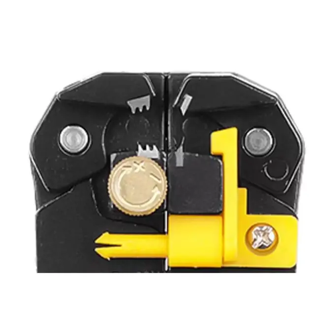 Ruhhy Professionele Isolatiestriptang met Krachtregeling en Lengtebegrenzer