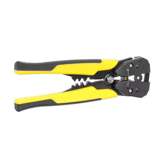 Ruhhy Professionele Isolatiestriptang met Krachtregeling en Lengtebegrenzer