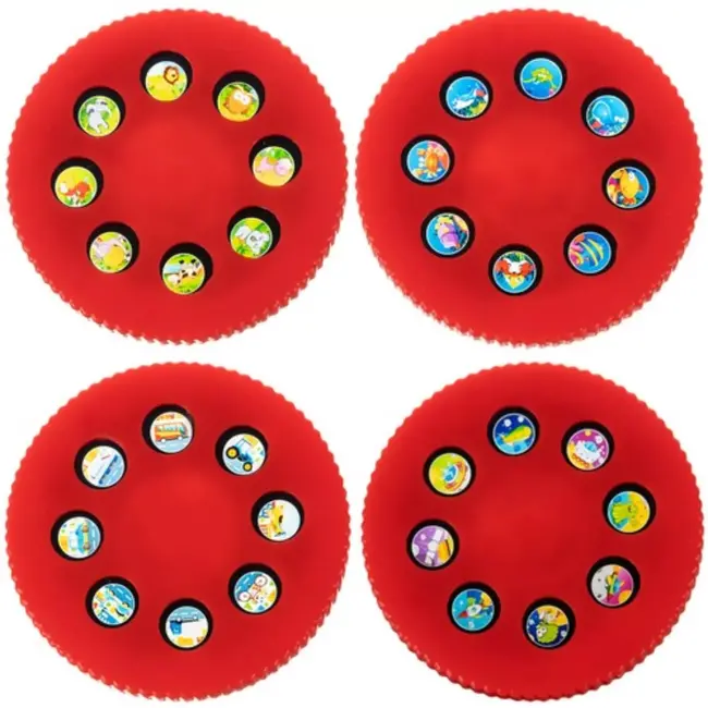 Kruzzel Zaklamp met Diaprojector - Perfect voor Verhalen voor het Slapengaan