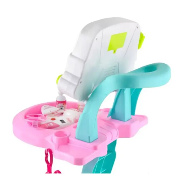 Kruzzel Set van een Kleine Dokter - Roze Karretje: Leuk en Educatief