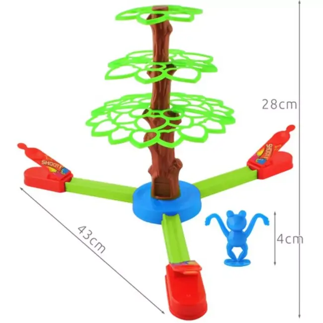 Ruhhy Familiespel "Springende Kikkertjes" Plezier voor het Hele Gezin
