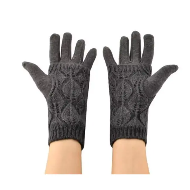 Trizand Touchscreen Handschoenen - Grijs: Stijlvol en Functioneel