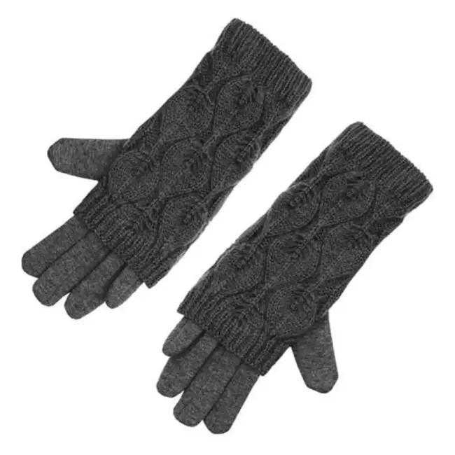 Trizand Touchscreen Handschoenen - Grijs: Stijlvol en Functioneel