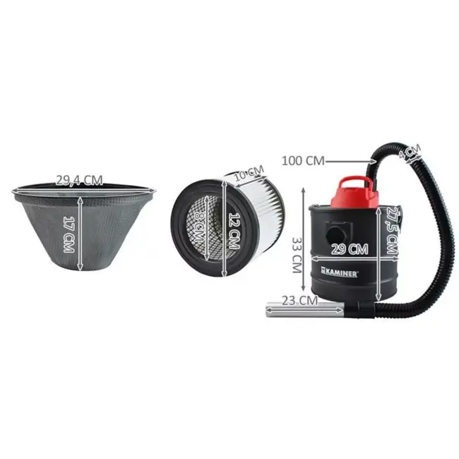 Kaminer Asstofzuiger 18L: Krachtig en Veelzijdig voor Elk Schoonmaakwerk