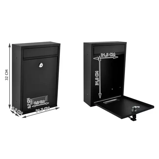 Malatec Brievenbus S6237: Stijlvolle en Duurzame Postoplossing