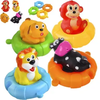 Ruhhy Speelgoedset voor in Bad: Plezier en Leren in het Water