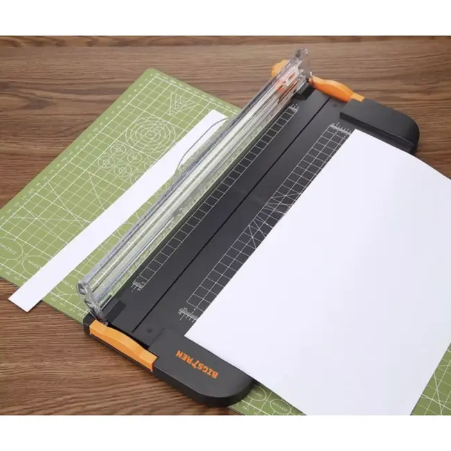 Bigstren Papiersnijder - Trimmer: Voor Nauwkeurig en Veilig Snijden