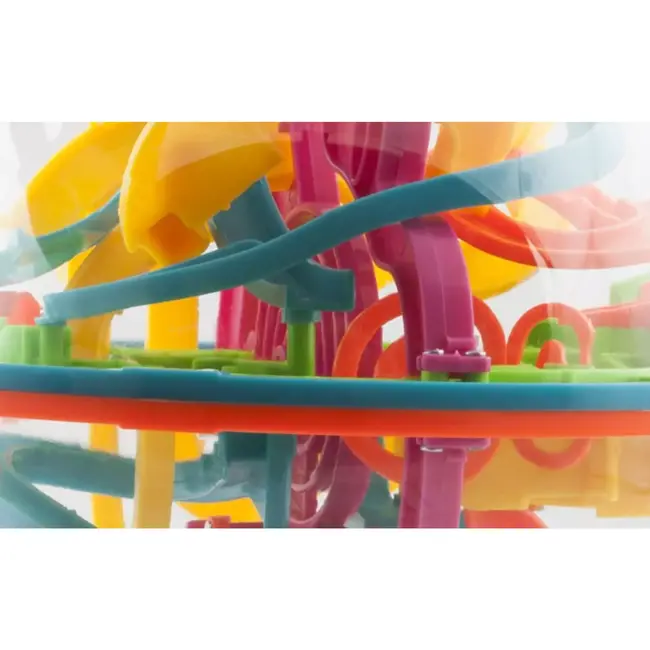 Ruhhy Intelligente Bol - 3D Doolhof met 138 Obstakels: Een Avontuur