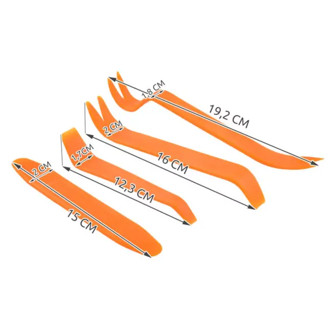 Xtrobb Bekleding Verwijderaars - Set van 4 stuks