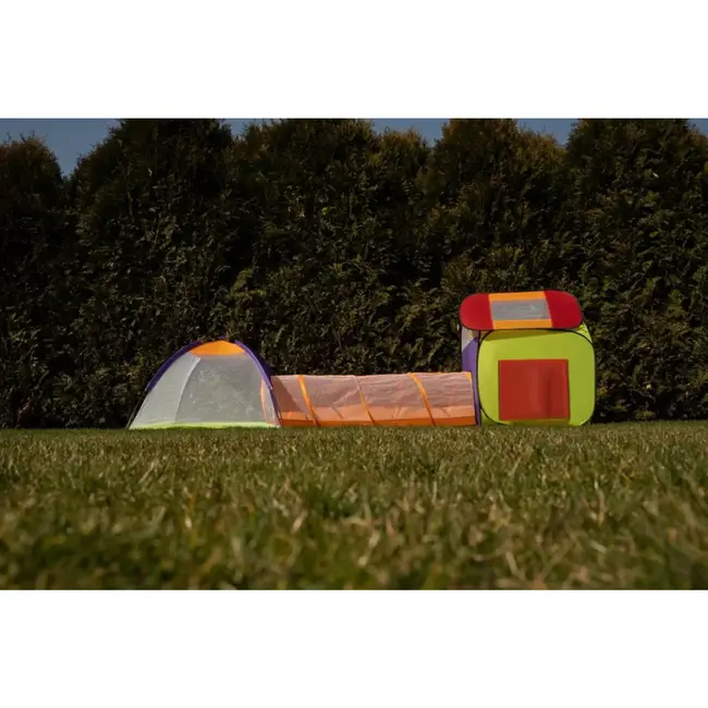 Kruzzel Tent voor Kinderen: Huisje met Tunnel en 200 Ballen