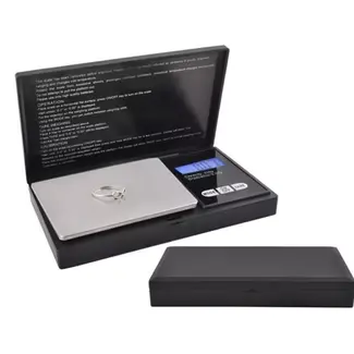 Ruhhy Precisie Zakweegschaal 200 x 0,01g - Compact met Klep