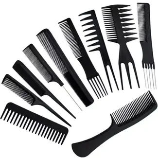 Soulima Professionele Kapperskammen - Set van 10 Stuks Soulima Professionele Kapperskammen - Set van 10 Stuks