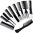 Soulima Professionele Kapperskammen - Set van 10 Stuks