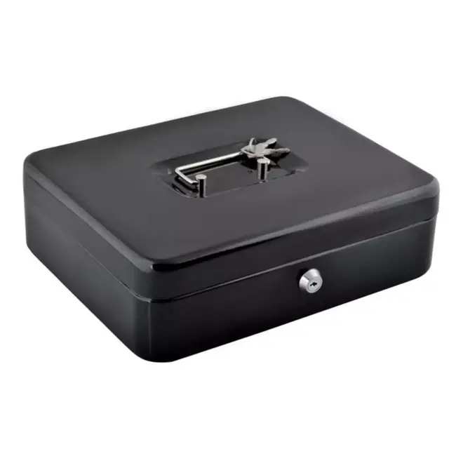 Malatec Grote zwarte geldkist