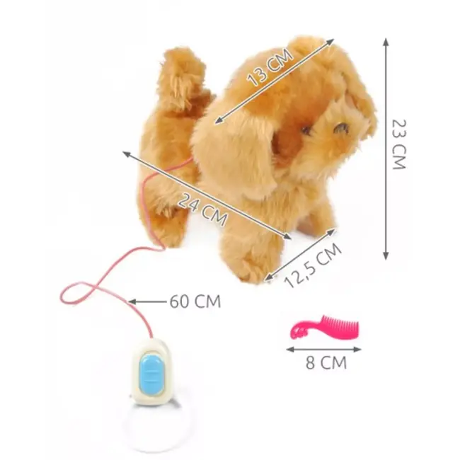 Kruzzel Interactieve Hond - Jouw Kind Zijn Eerste Huisdier