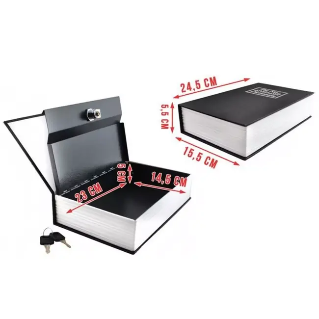 Malatec Kluis Verborgen als Boek - Veilig en Discreet