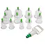 Soulima Chinese vacuüm cupping set - 12 cups - Magnetische uiteinden - Veilig en eenvoudig - Thuis en kliniek