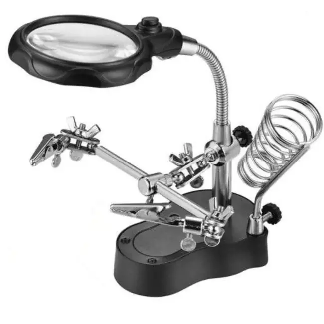 Bigstren Multifunctionele Werkstation Kit met LED en Vergrootglas