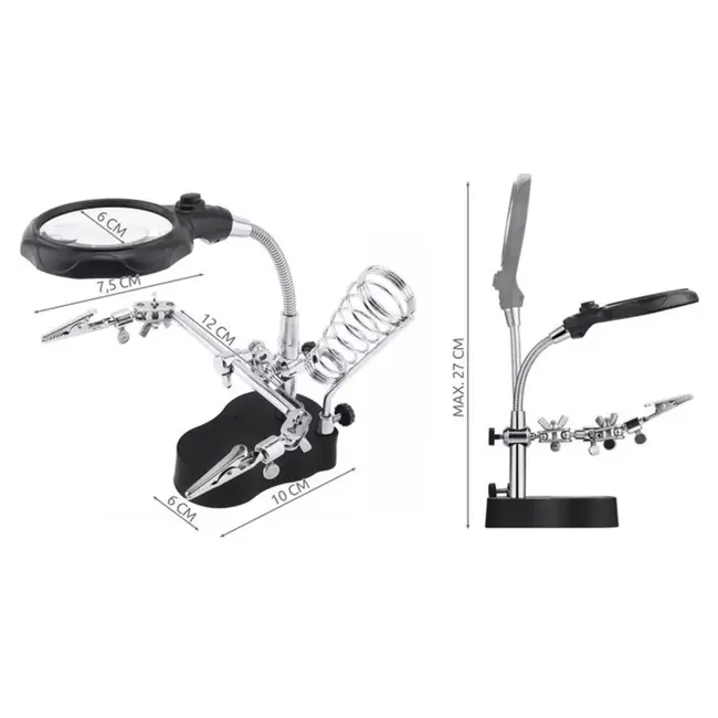 Bigstren Multifunctionele Werkstation Kit met LED en Vergrootglas