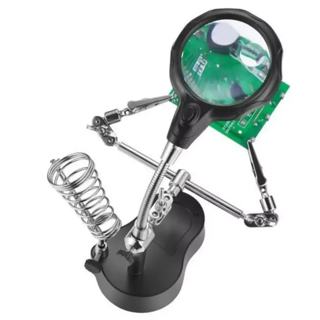 Bigstren Multifunctionele Werkstation Kit met LED en Vergrootglas