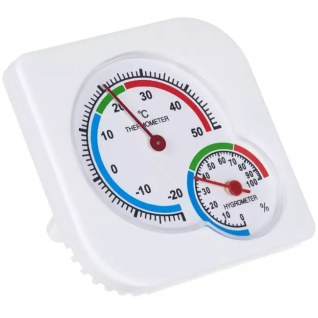 Ruhhy Hygrometer en Thermometer: Nauwkeurige Klimaatmetingen voor Thuis en Tuin